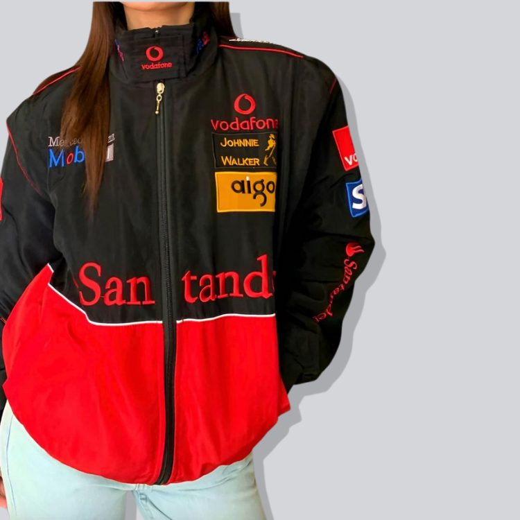 F1 Mclaren / Mercedes Racing Jacket Black - Unisex